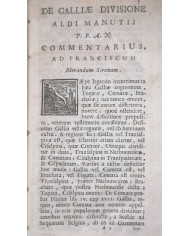 C. Julii Caesaris Commentarii de bello Gallico et civili, ejusque fragmenta, & alia quaecunque extant - 1746