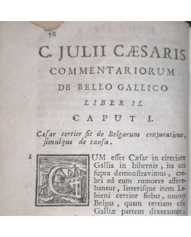 C. Julii Caesaris Commentarii de bello Gallico et civili, ejusque fragmenta, & alia quaecunque extant - 1746