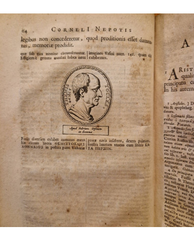 Cornelii Nepotis Vitae excellentium imperatorum... - 1707