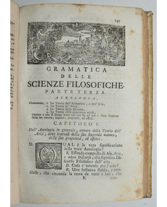 Grammatica delle scienze filosofiche - 1760