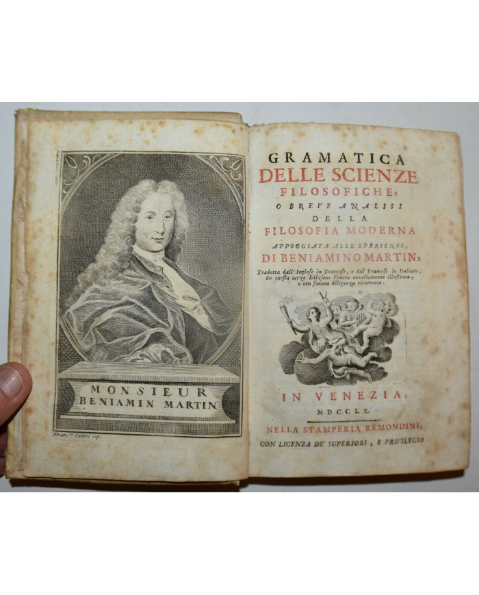 Grammatica delle scienze filosofiche - 1760