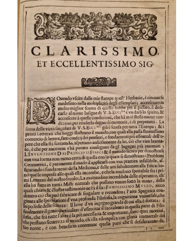 Herbario novo di Castore Durante - 1667