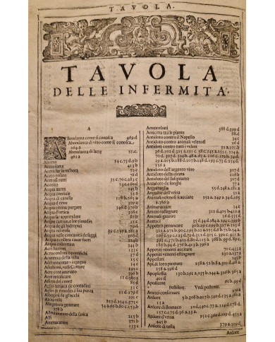 Herbario novo di Castore Durante - 1667