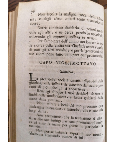 Il libro della sapienza e delle virtù - 1808