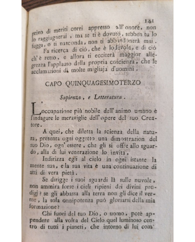Il libro della sapienza e delle virtù - 1808