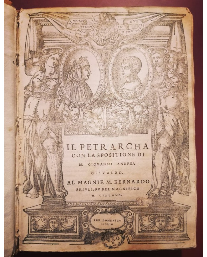 Il Petrarcha con la spositione di m. Giouanni Andrea Gesualdo - 1553