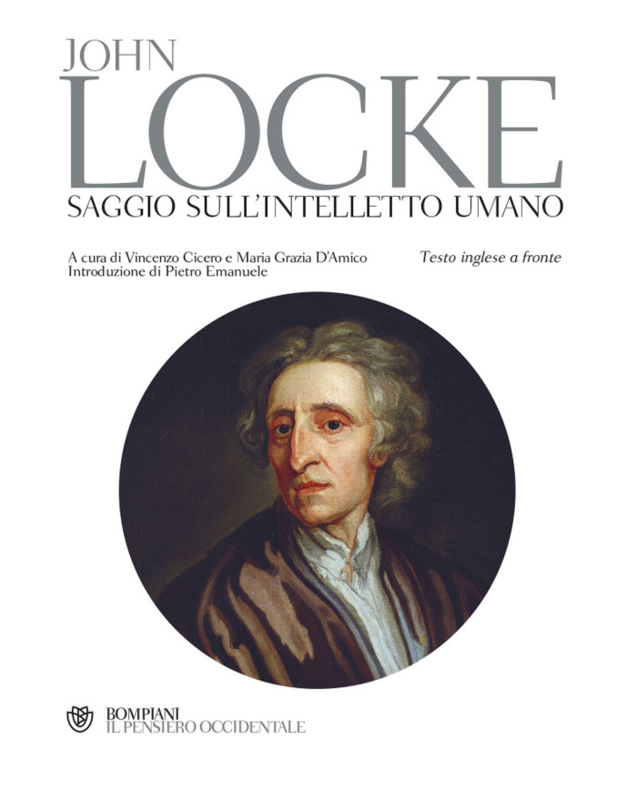Saggio sull'intelletto umano. Testo inglese a fronte