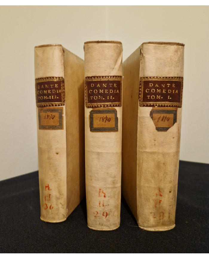 La divina commedia di Dante Alighieri, già ridotta a miglior lezione dagli Accademici della Crusca - 1726