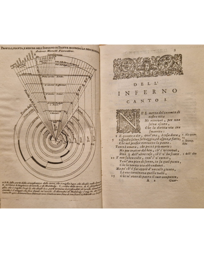 La divina commedia di Dante Alighieri, già ridotta a miglior lezione dagli Accademici della Crusca - 1726