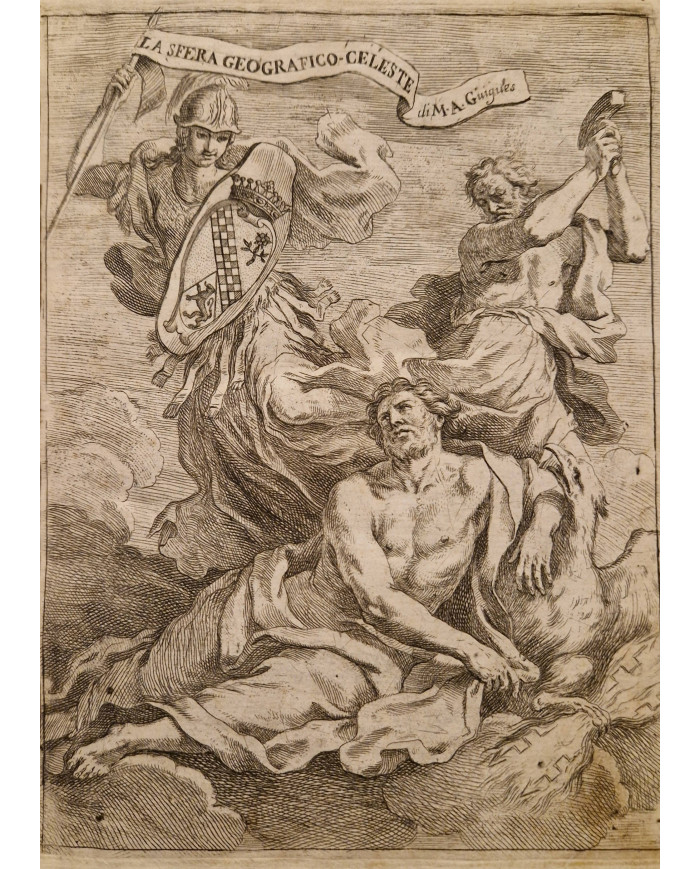La sfera geografico-celeste di Marc' Antonio Guigues - 1700