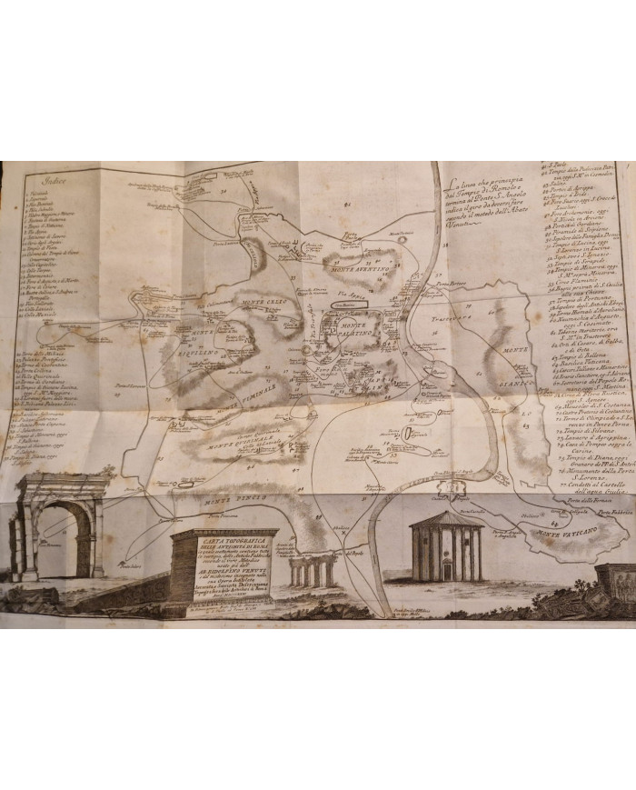 Accurata e succinta descrizione topografica delle antichità di Roma - 1824