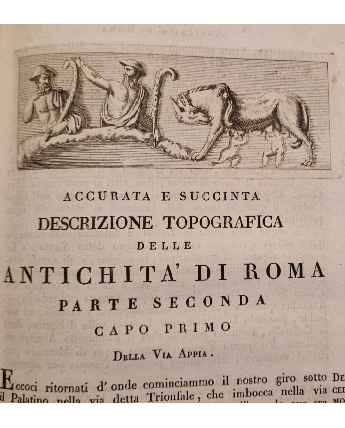 Accurata e succinta descrizione topografica delle antichità di Roma - 1824