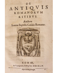 De Veteribus Aegyptiorum Ritibus, De Antiquis Romanorum Ritibus,  De Veteribus Christianorum Ritibus - 1644