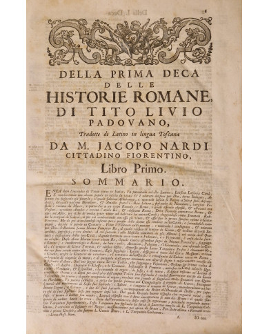 Le Deche, Tito Livio - 1734