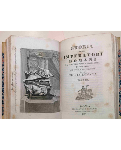 Storia degli imperatori romani da Augusto fino a Costantino - 1835