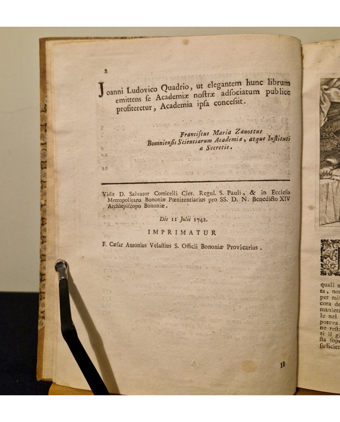 Tavole gnomoniche - 1743