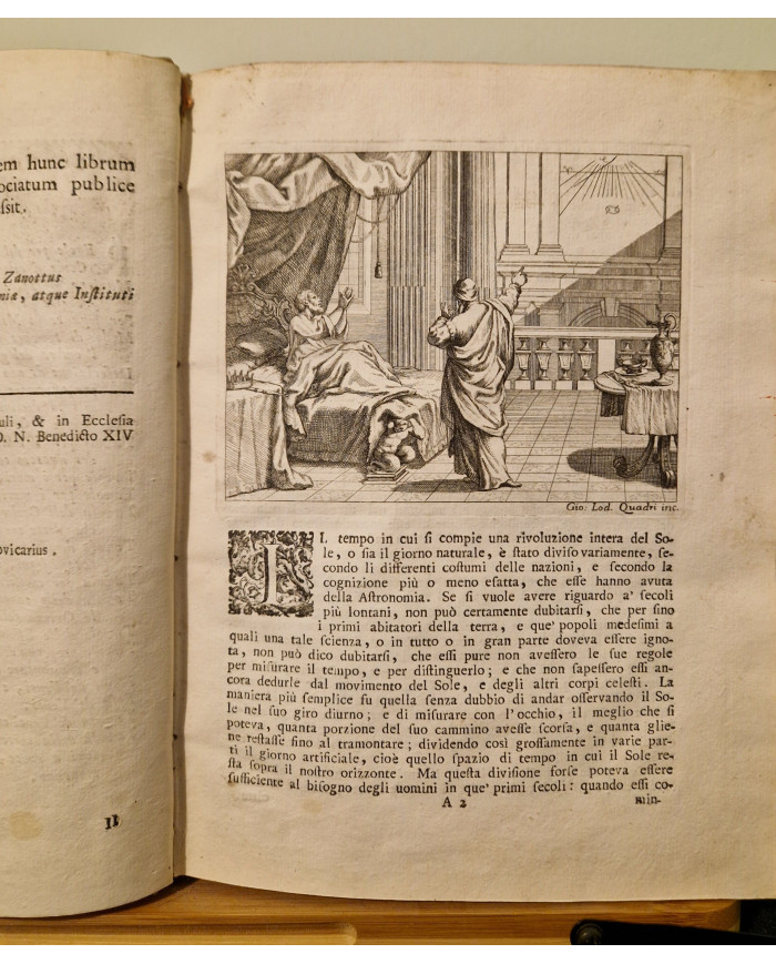 Tavole gnomoniche - 1743