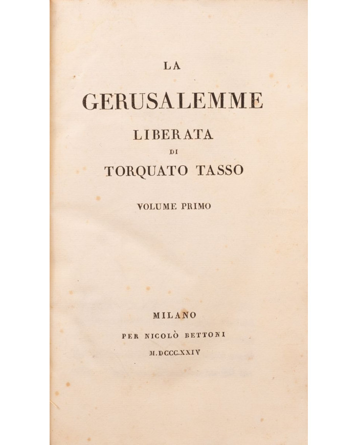 Gerusalemme Liberata - 1824