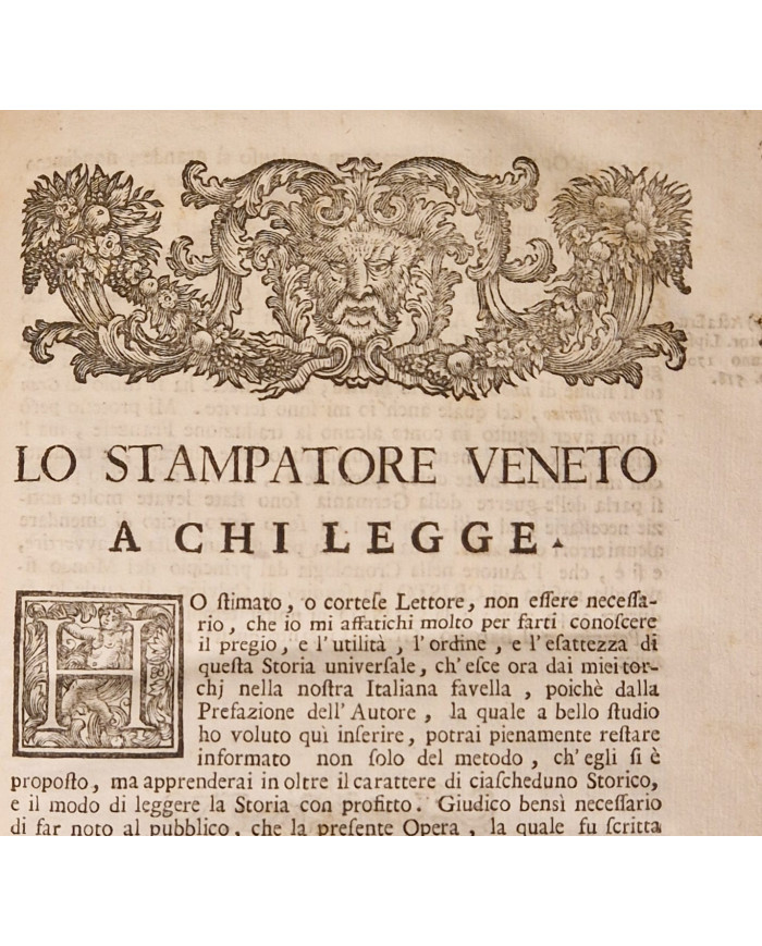 Gran teatro storico - 1722