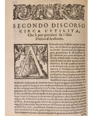 La politica di Aristotile ridotta in modo di parafrasi dal reverendo M. Antonio Scaino da Salo - 1578
