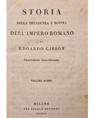 Storia della decadenza e rovina dell'Impero Romano di Edoardo Gibbon - 1820