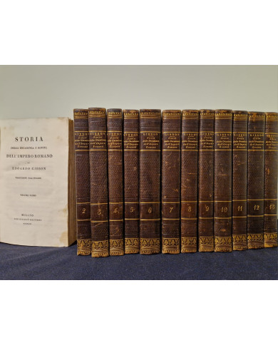 Storia della decadenza e rovina dell'Impero Romano di Edoardo Gibbon - 1820