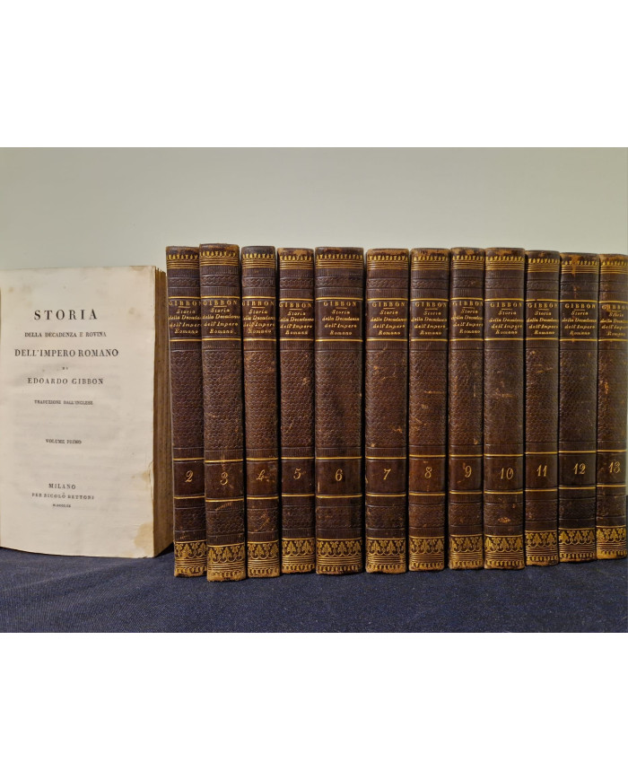 Storia della decadenza e rovina dell'Impero Romano di Edoardo Gibbon - 1820