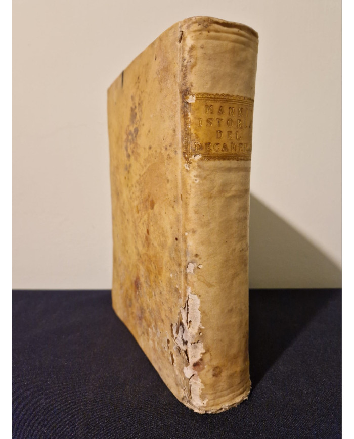 Istoria del Decamerone di Giovanni Boccaccio scritta da Domenico Maria Manni accademico fiorentino - 1742