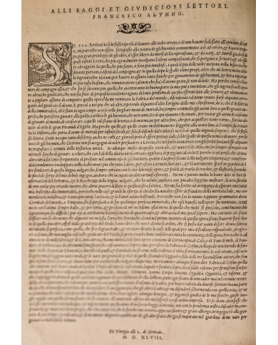 Della fabrica del mondo di m. Francesco Alunno da Ferrara - 1560