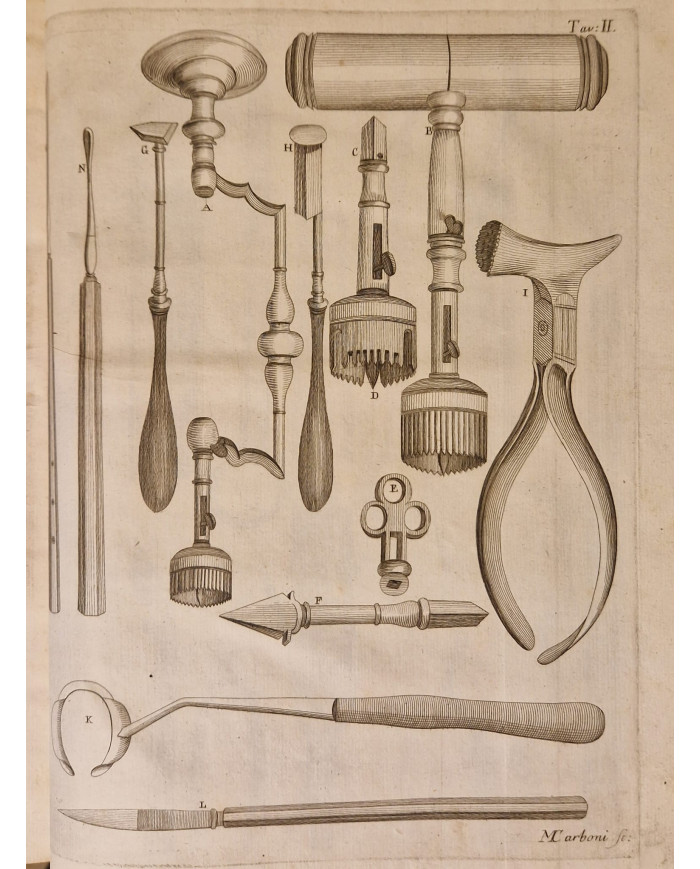 Trattato delle materie chirurgiche, e delle operazioni loro respettive di Lorenzo Nannoni - 1793