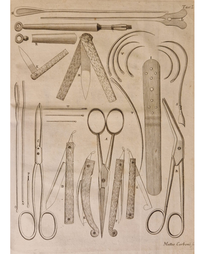 Trattato delle materie chirurgiche, e delle operazioni loro respettive di Lorenzo Nannoni - 1793