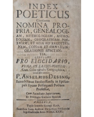 Index Poeticus - 1731