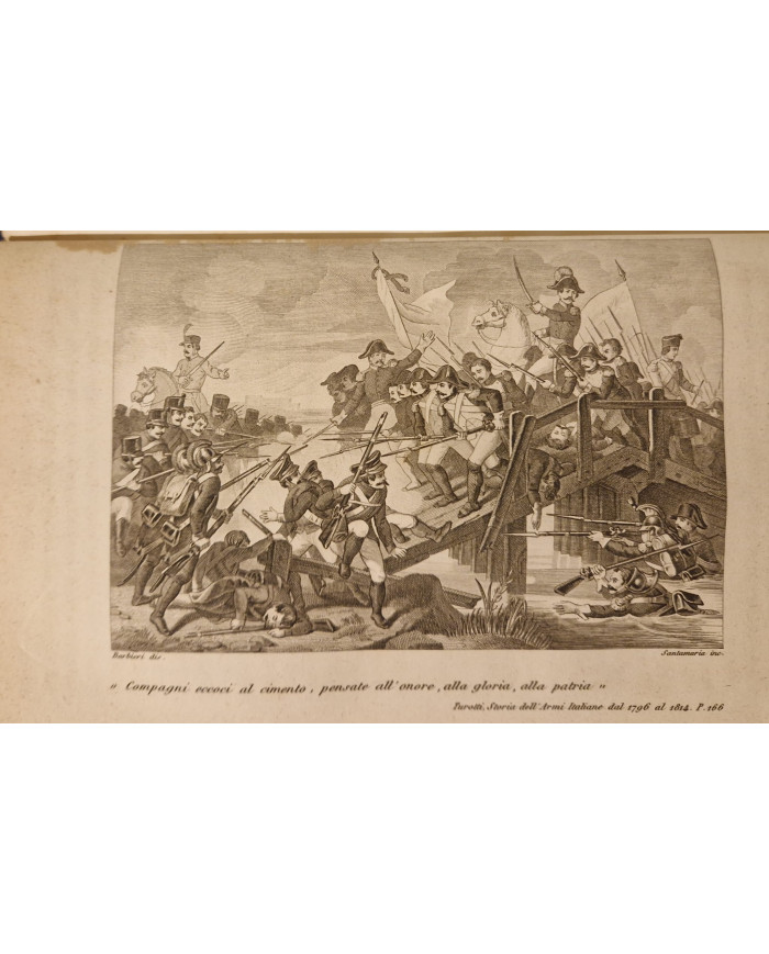 Storia dell'armi italiane dal 1796 al 1814 scritta da Felice Turotti - 1855