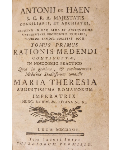 Rationis medendi - 1773