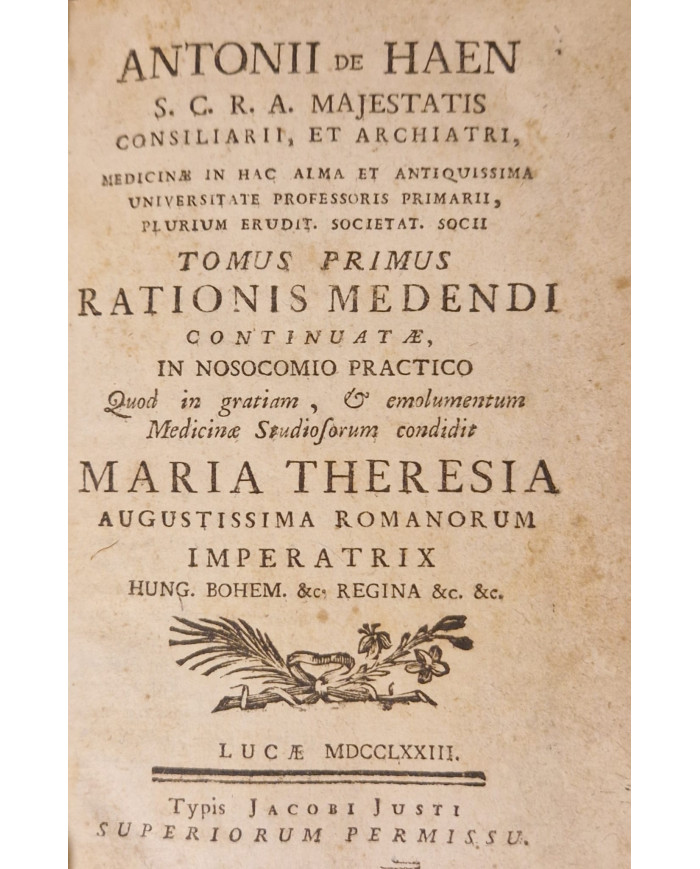 Rationis medendi - 1773
