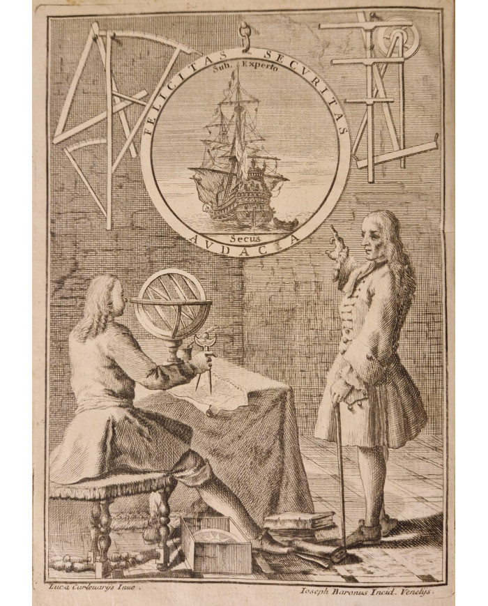 Dizionario istorico, teorico, e pratico di marina di monsieur Saverien tradotto dal francese - 1769