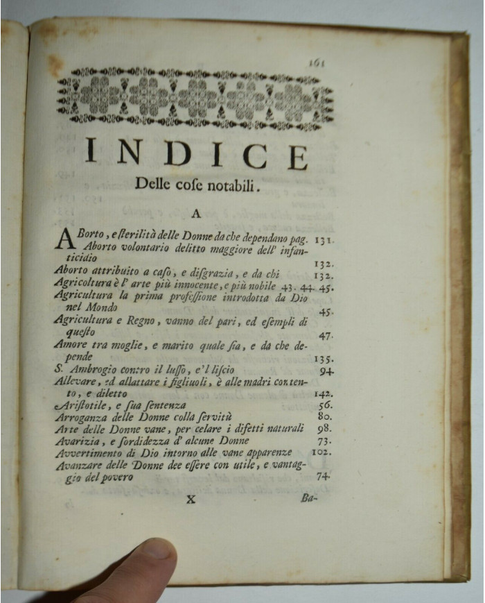 Trattato della perfetta maritata del R.P.M.F. Luigi Leone dell’ordine di Sant’Agostino - 1712