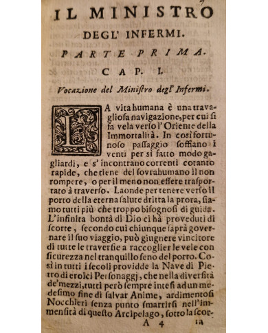 Il ministro degl'infermi per aiuto alla buona morte - 1727