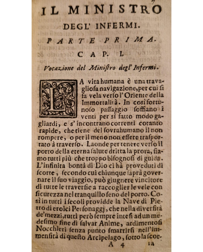 Il ministro degl'infermi per aiuto alla buona morte - 1727