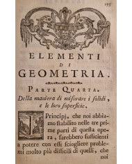 Elementi di geometria del signor Clairaut - 1771