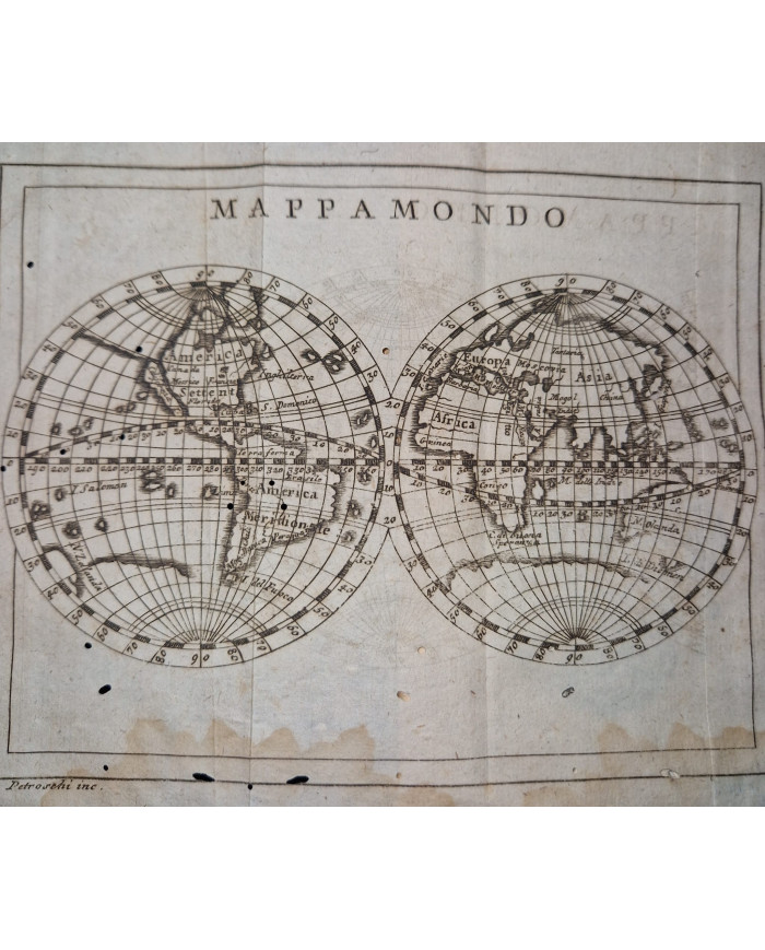 Geografia universale del P. Buffier - 1775