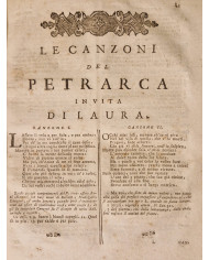 Le rime di Messer Francesco Petrarca - 1754