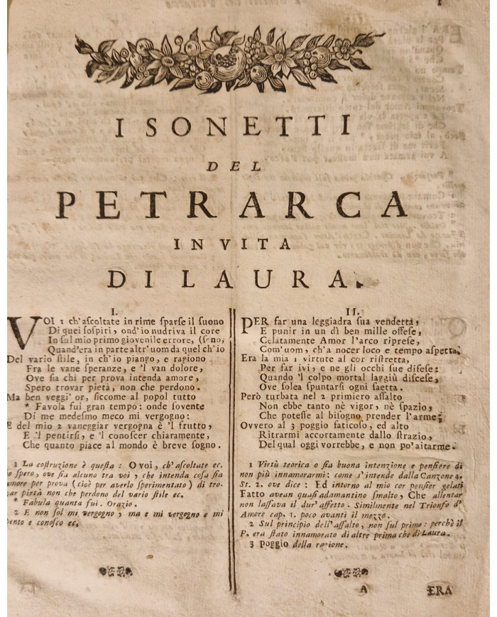 Le rime di Messer Francesco Petrarca - 1754