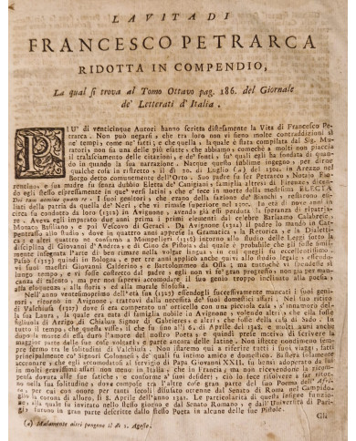 Le rime di Messer Francesco Petrarca - 1754