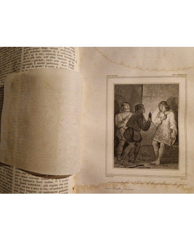 Decameron di Giovanni Boccaccio con le annotazioni dei deputati Colombo e Dal Rio - 1841/44
