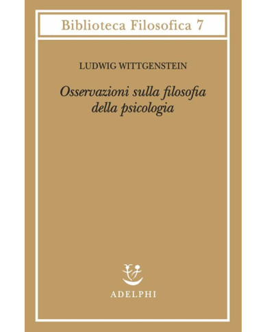 Osservazioni sulla filosofia della psicologia
