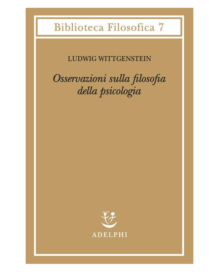 Osservazioni sulla filosofia della psicologia