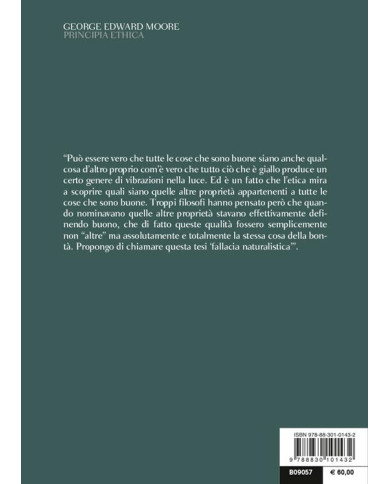 Principia ethica. Con la prefazione alla seconda edizione del 1922