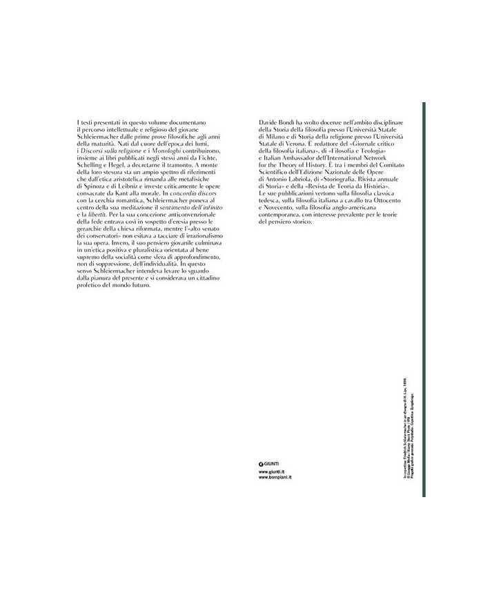 Scritti di filosofia e religione 1792-1806. Testo tedesco a fronte